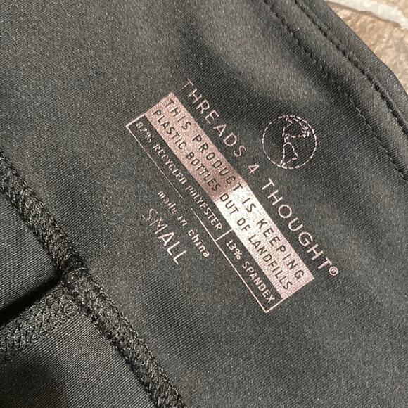 NWT Threads 4 Thought Black & White Sz S Leggings - Picture 8 of 12